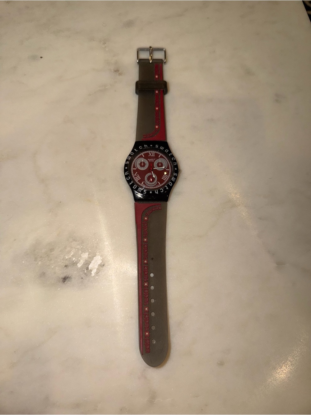 Vintage Swatch Chronograph Watch